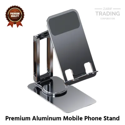 Aluminum Alloy Mobile Stand Holder 360 Degree Folding Flat Phone Support Super Stylish Smartphone Holder Stand